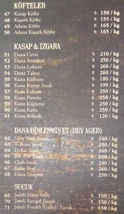 اسعار وقائمة طعام مطعم اسطنبول 360