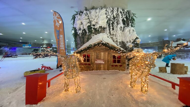 مدينة الثلج في اسطنبول