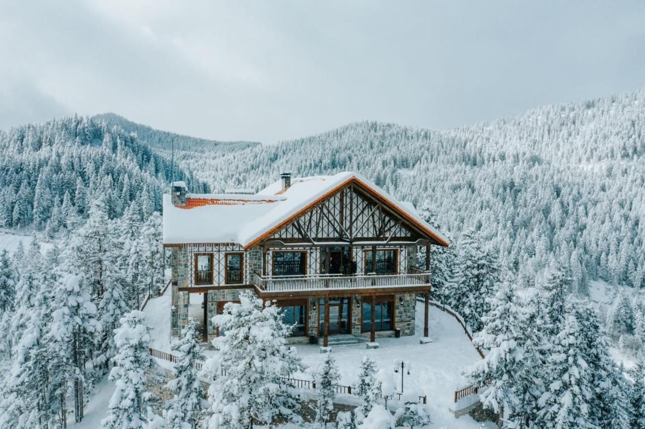 أكواخ طرابزون في الشتاء